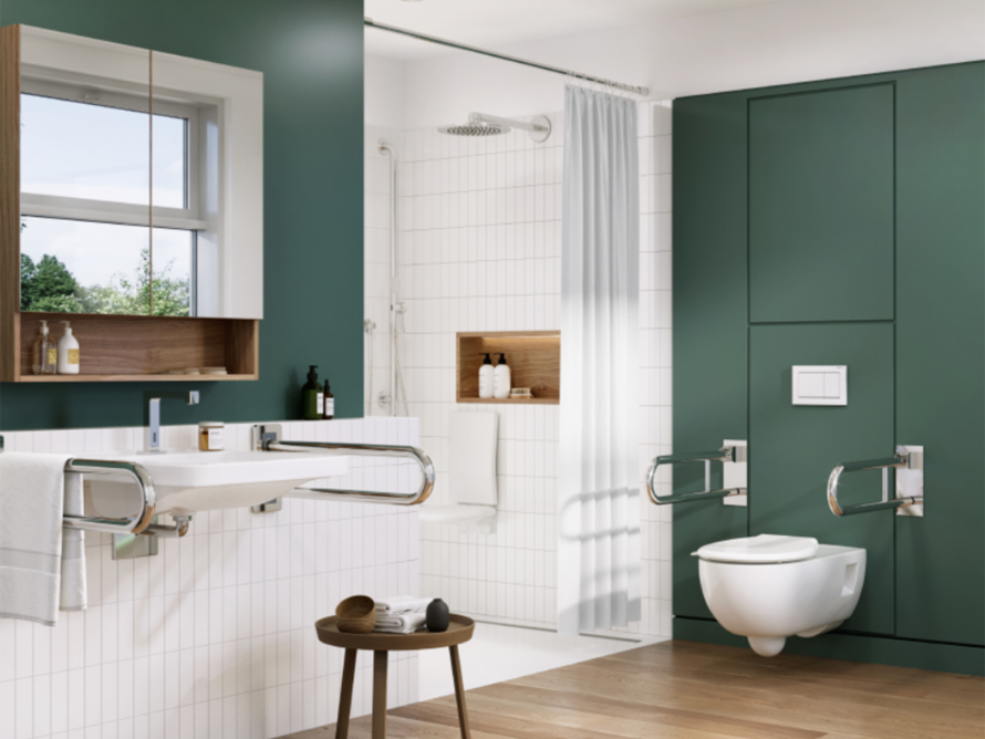 Безбар'єрні рішення для ванної кімнати