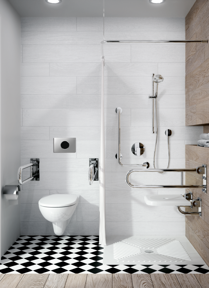 Безбар'єрна ванна кімната Kolo