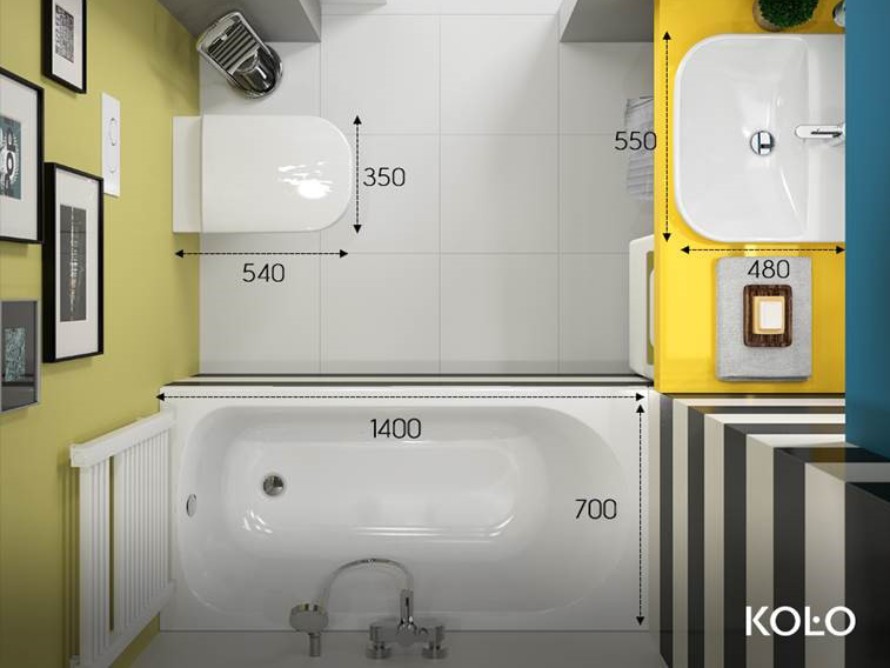 Ванна KOLO, поради дизайнерам Ванна KOLO, поради дизайнерам