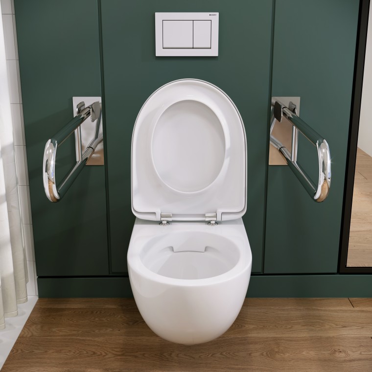 Ванна кімната з безбар'єрними рішеннями KOLO Lehnen Ванна кімната з безбар'єрними рішеннями KOLO Lehnen