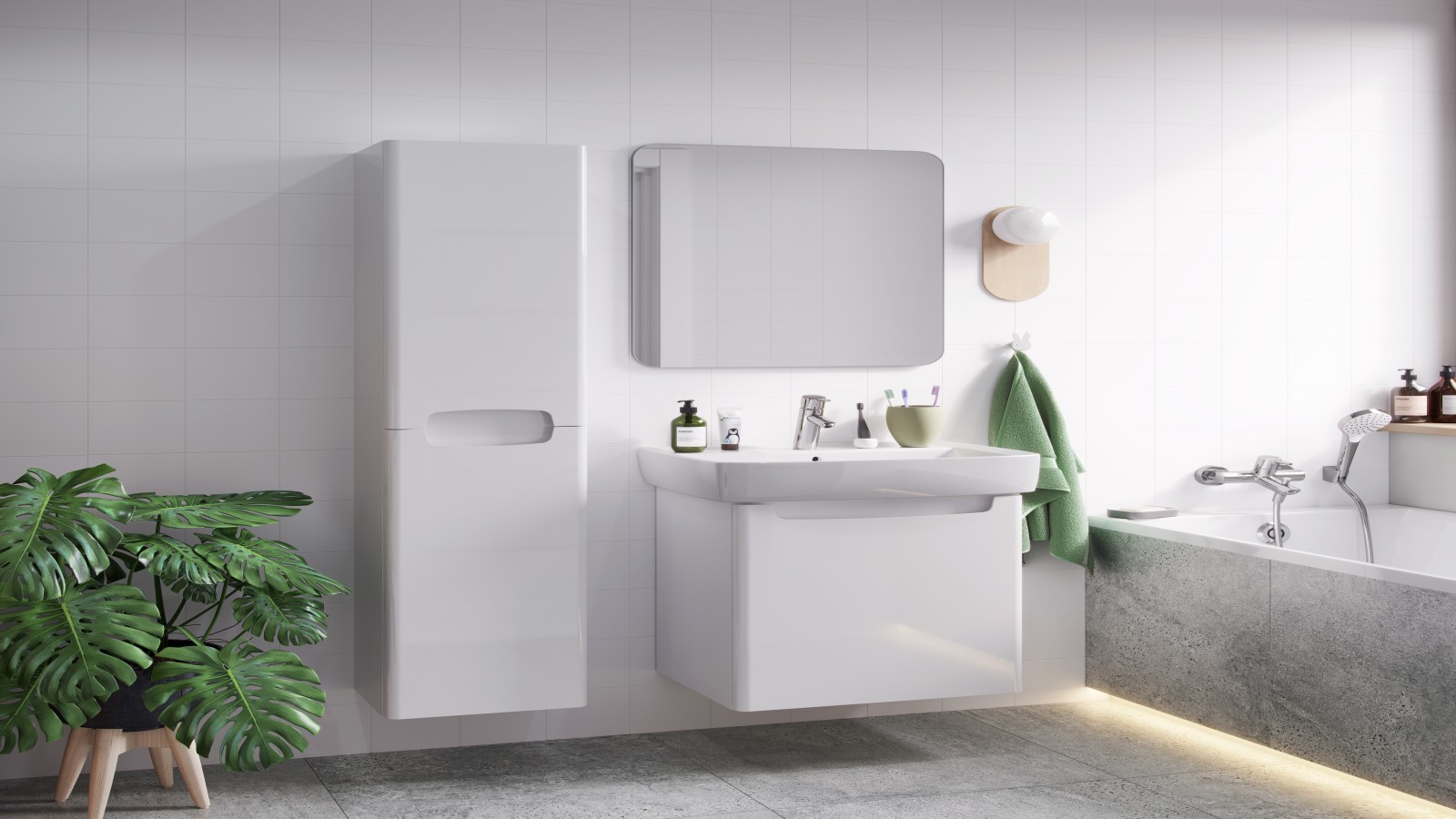 Умивальник на тумбу KOLO Rekord