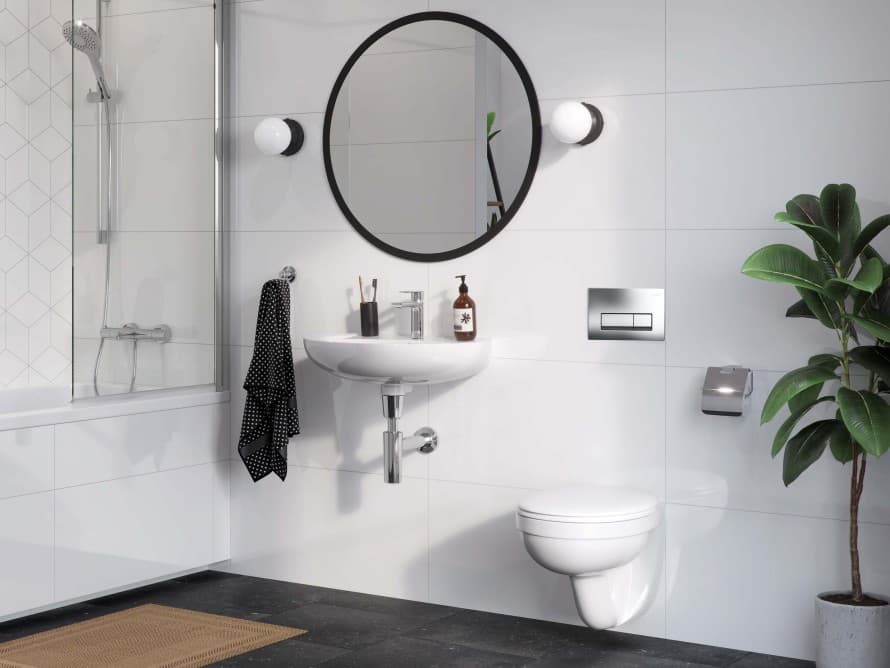 Унітаз у ванній кімнаті з колекції Idol Унітаз у ванній кімнаті з колекції Idol