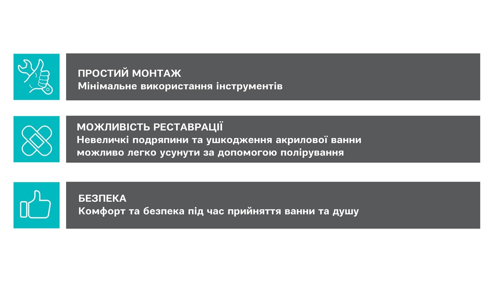 Переваги ванн KOLO Переваги ванн KOLO